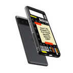 mental health back phone cover | glass case for google pixel 6