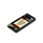 mental health back phone cover | glass case for google pixel 8 pro