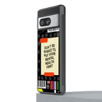 mental health back phone cover | glass case for Google Pixel 8