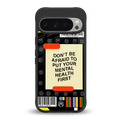 mental health back phone cover | glass case for google pixel 9 pro xl