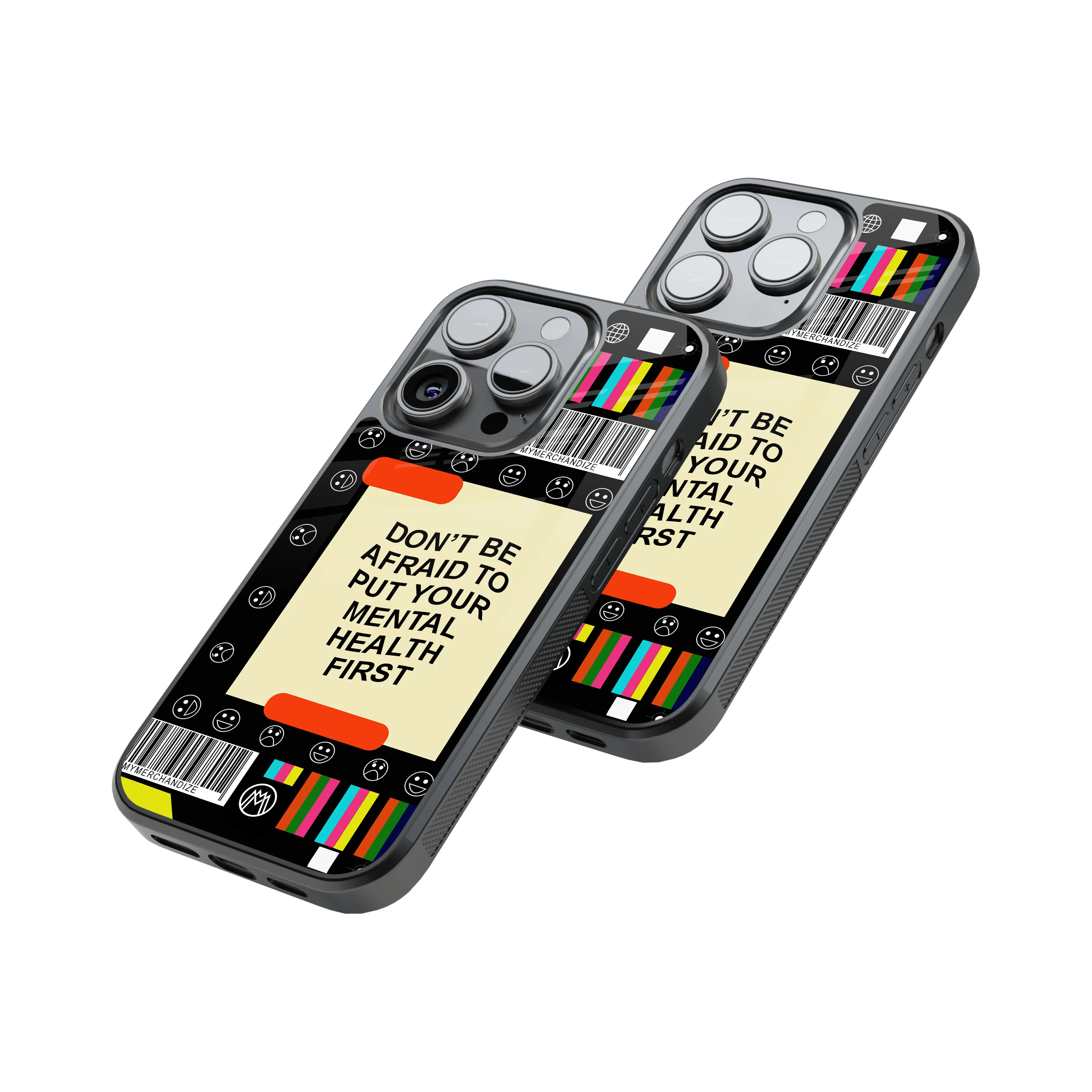 Protective Glass Back Phone Case Compatible with iPhone, Samsung, OnePlus, Pixel & More