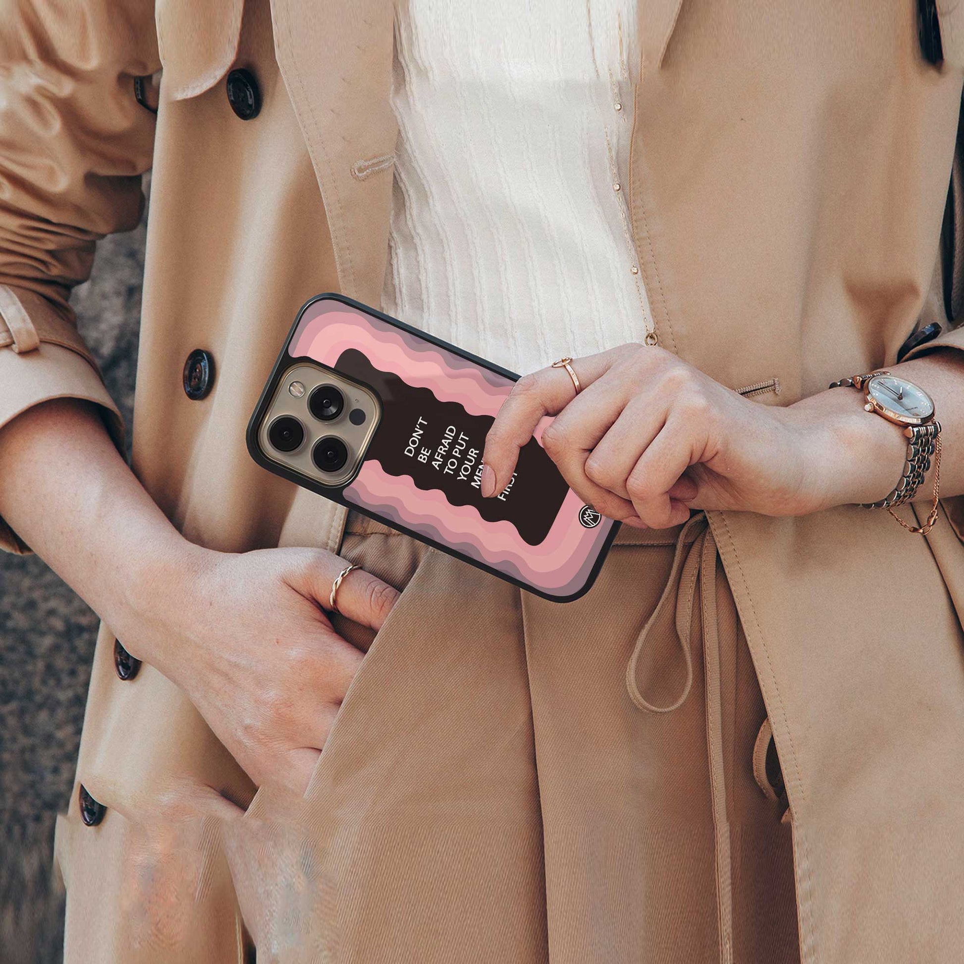 mental health first back phone cover | glass case for nothing phone 2