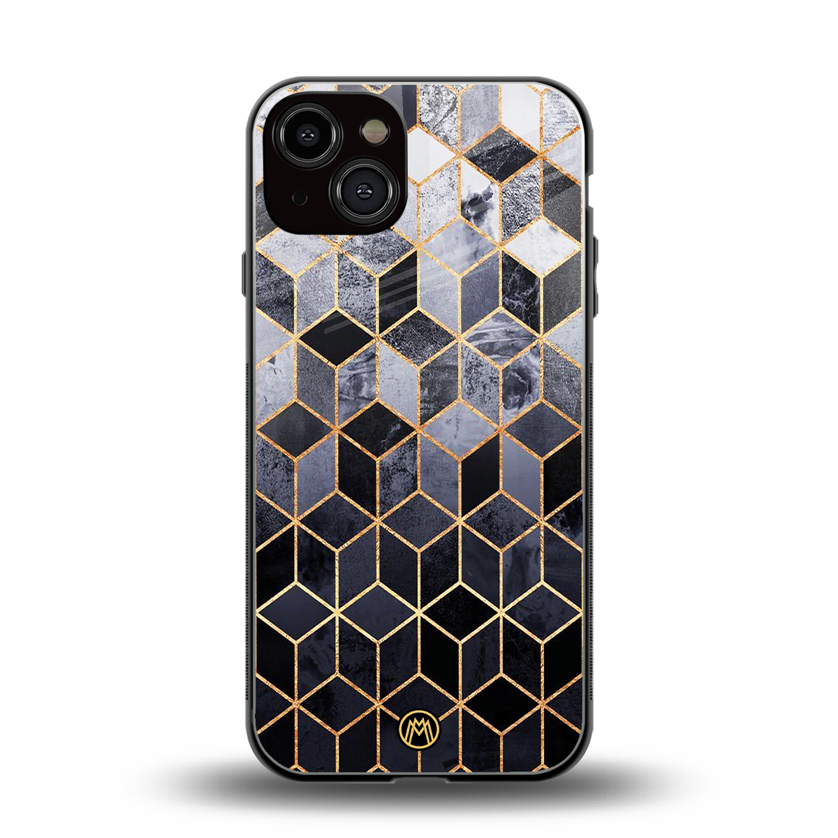 mermaid skin grey edition back phone cover | glass case for iphone 13