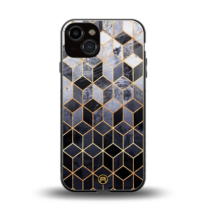 mermaid skin grey edition back phone cover | glass case for iphone 13