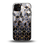 mermaid skin grey edition back phone cover | glass case for iphone 15 plus