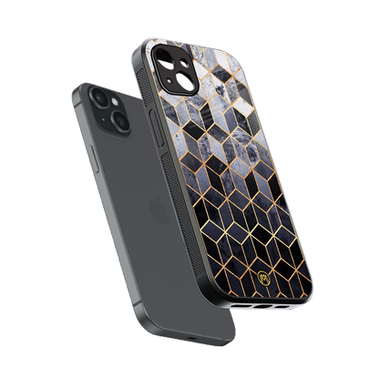 mermaid skin grey edition back phone cover | glass case for iphone 14 plus