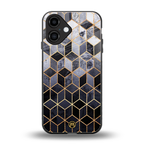 mermaid skin grey edition back phone cover | glass case for iphone 16
