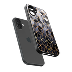 mermaid skin grey edition back phone cover | glass case for iphone 16