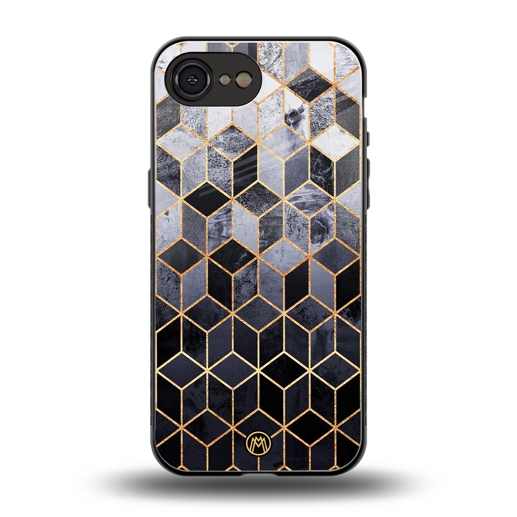 mermaid skin grey edition back phone cover | glass case for iphone 16e