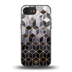 mermaid skin grey edition back phone cover | glass case for iphone 16e