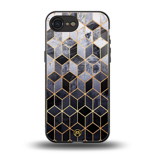 mermaid skin grey edition back phone cover | glass case for iphone 16e