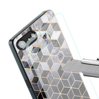 mermaid skin grey edition back phone cover | glass case for iphone 16e