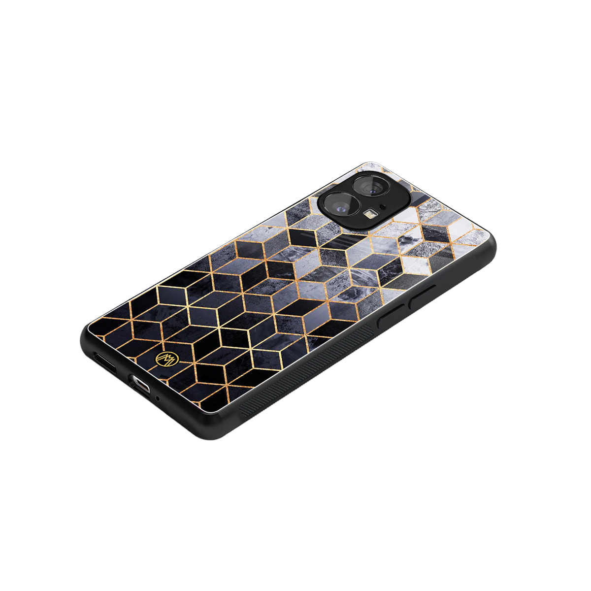 mermaid skin grey edition back phone cover | glass case for nothing phone 1