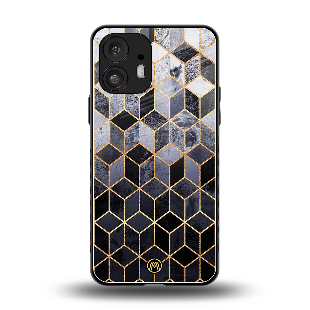 mermaid skin grey edition back phone cover | glass case for nothing phone 2