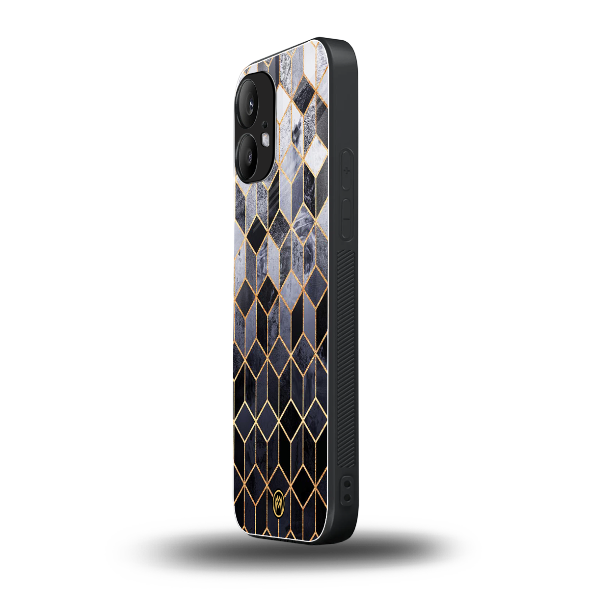 mermaid skin grey edition back phone cover | glass case for nothing phone 2