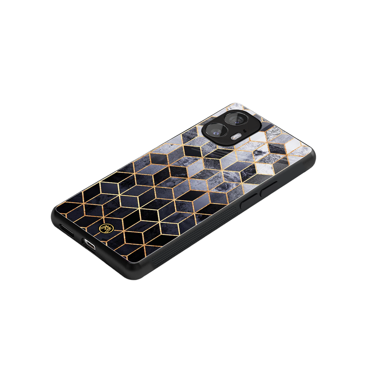 mermaid skin grey edition back phone cover | glass case for nothing phone 2