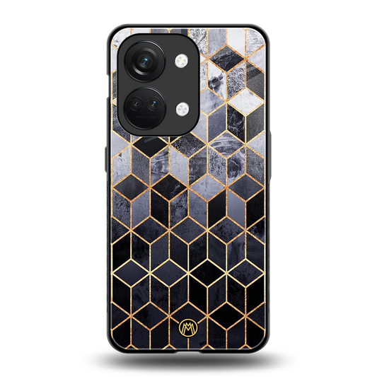 mermaid skin grey edition back phone cover | glass case for oneplus nord 3
