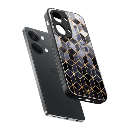 mermaid skin grey edition back phone cover | glass case for oneplus nord 3