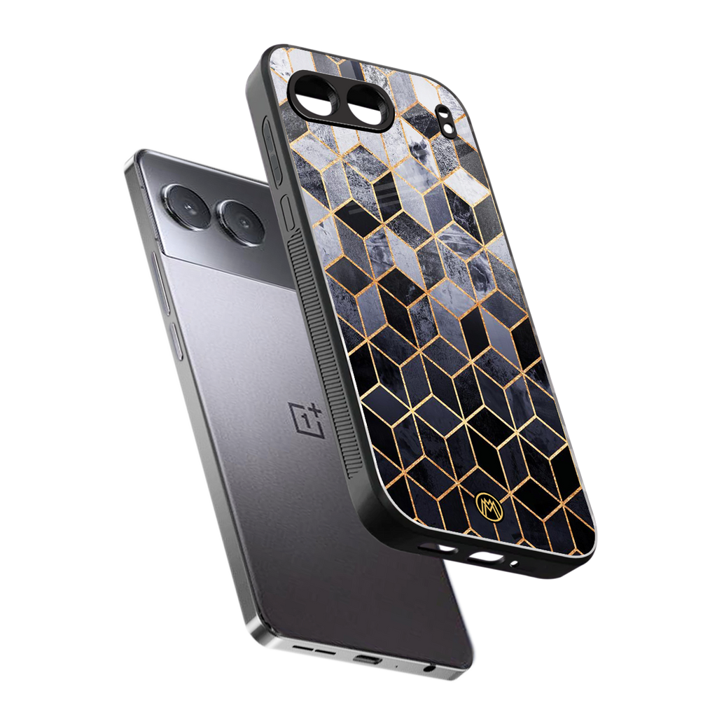 mermaid skin grey edition back phone cover | glass case for oneplus nord 4