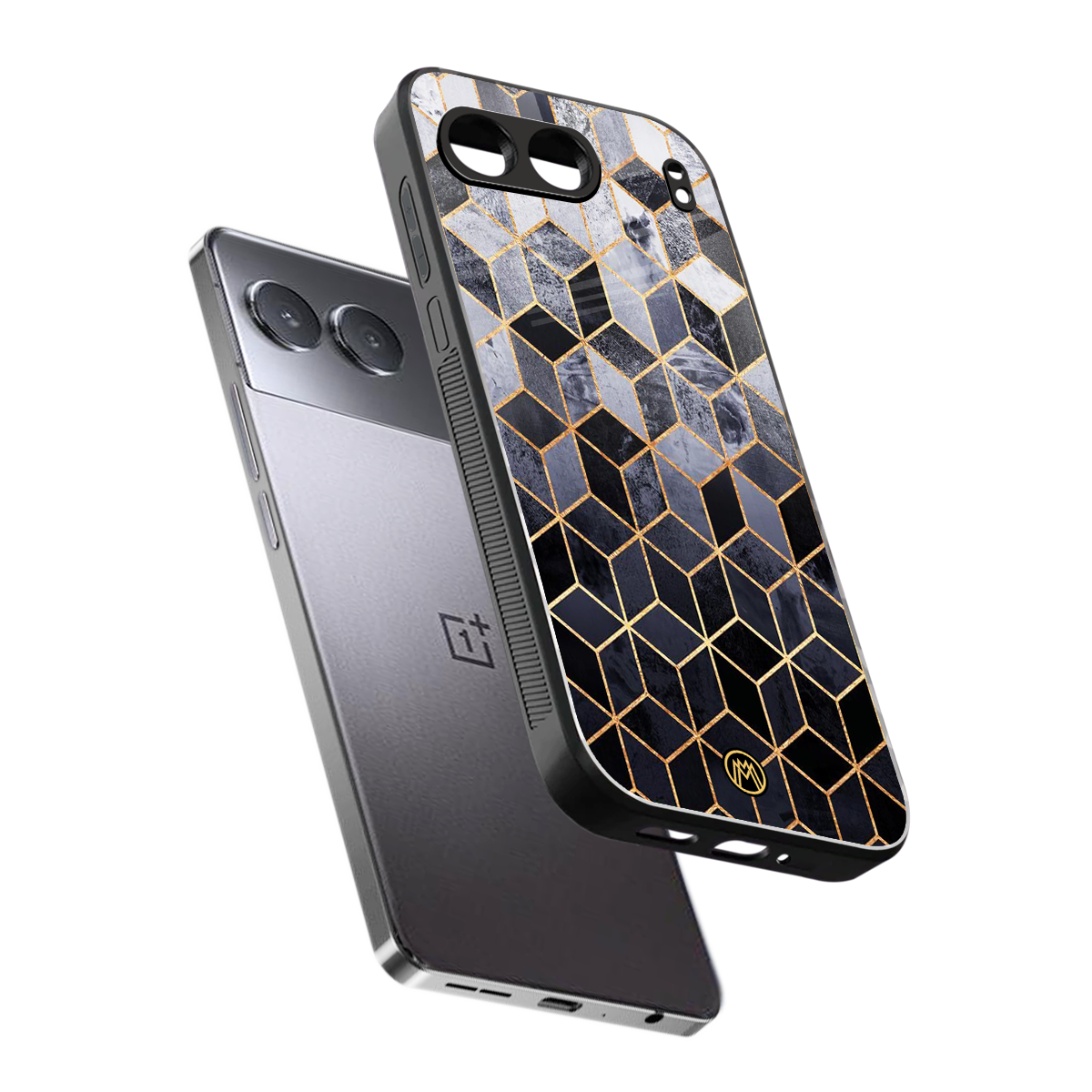 mermaid skin grey edition back phone cover | glass case for oneplus nord 4