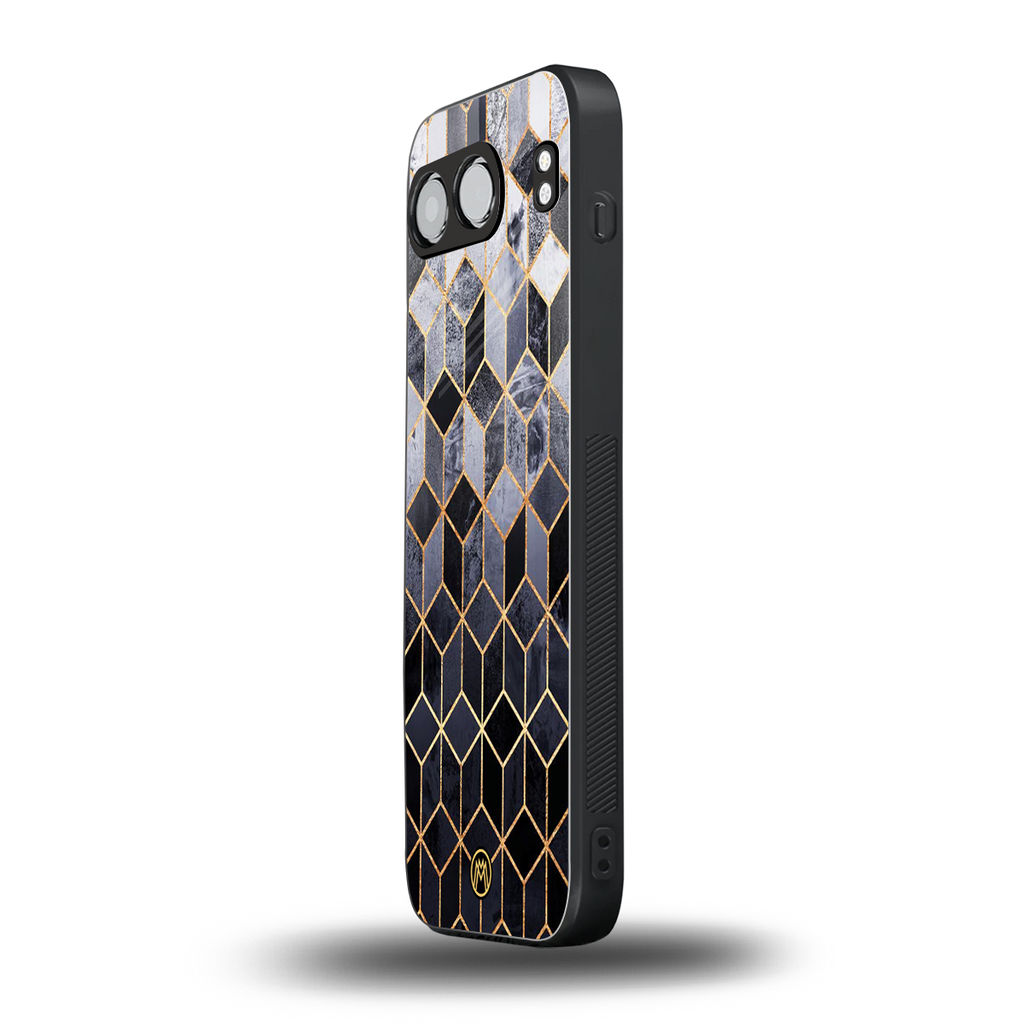 mermaid skin grey edition back phone cover | glass case for oneplus nord 4