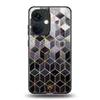 mermaid skin grey edition back phone cover | glass case for oneplus nord ce 3