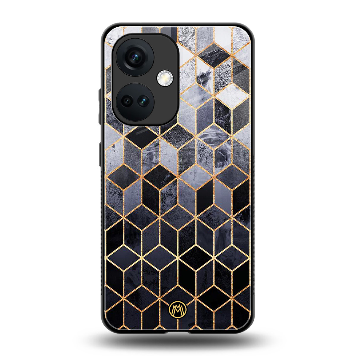 mermaid skin grey edition back phone cover | glass case for oneplus nord ce 3