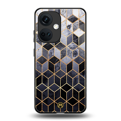 mermaid skin grey edition back phone cover | glass case for oneplus nord ce 3