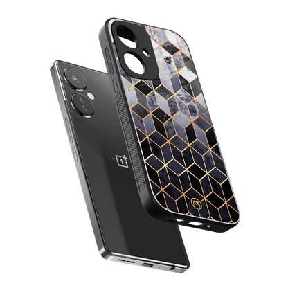 mermaid skin grey edition back phone cover | glass case for oneplus nord ce 3