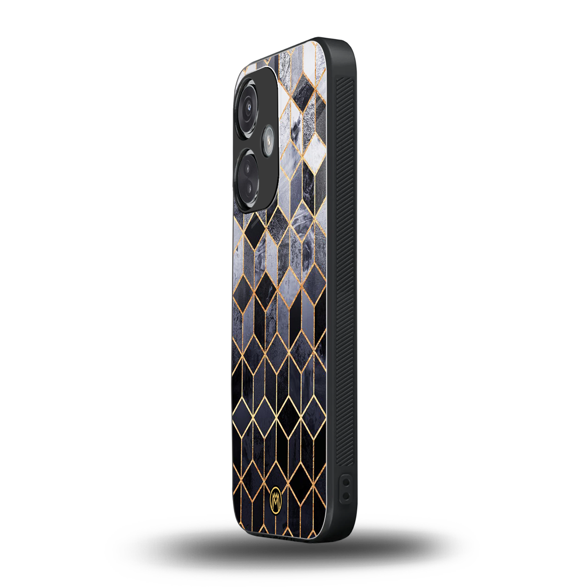 mermaid skin grey edition back phone cover | glass case for oneplus nord ce 3