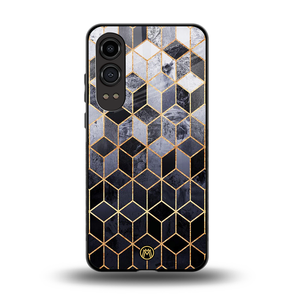 mermaid skin grey edition back phone cover | glass case for oneplus nord ce 4 lite