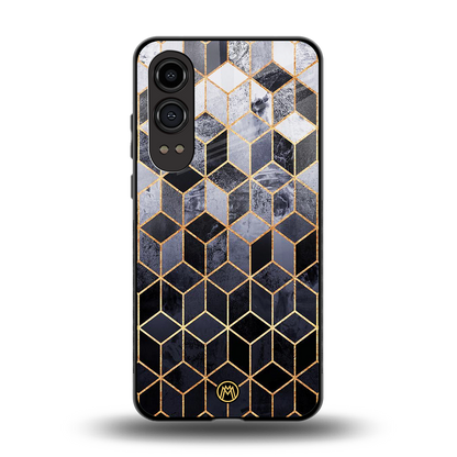 mermaid skin grey edition back phone cover | glass case for oneplus nord ce 4 lite