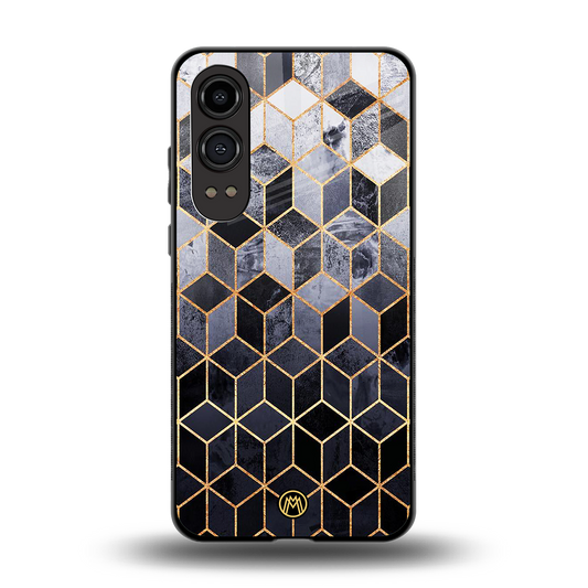 mermaid skin grey edition back phone cover | glass case for oneplus nord ce 4 lite