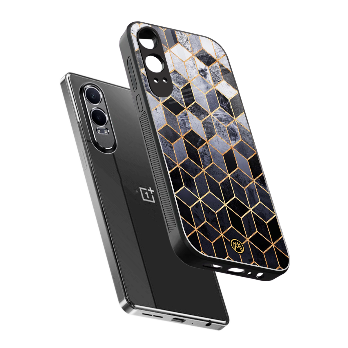 mermaid skin grey edition back phone cover | glass case for oneplus nord ce 4 lite