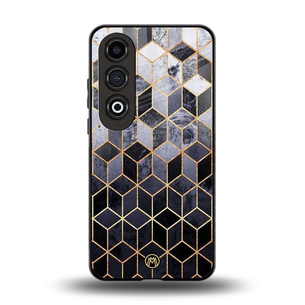 mermaid skin grey edition back phone cover | glass case for oneplus nord ce 4