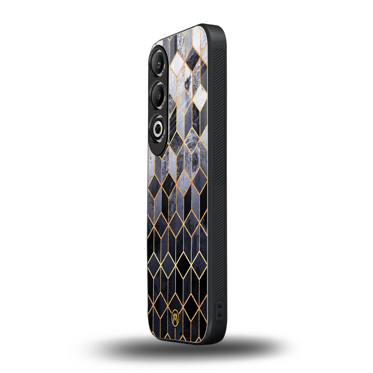 mermaid skin grey edition back phone cover | glass case for oneplus nord ce 4