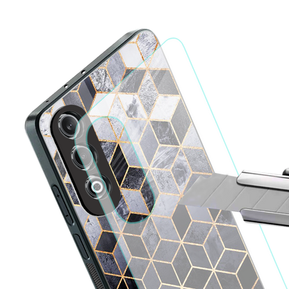 mermaid skin grey edition back phone cover | glass case for oneplus nord ce 4