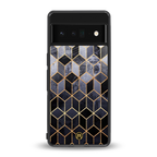 mermaid skin grey edition back phone cover | glass case for google pixel 6 pro