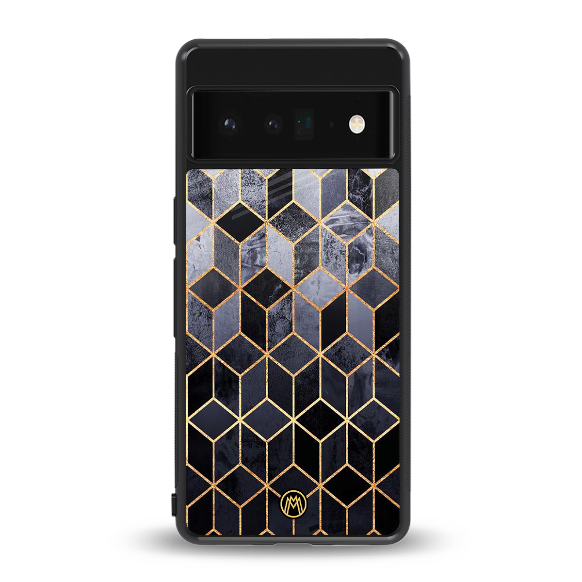 mermaid skin grey edition back phone cover | glass case for google pixel 6 pro