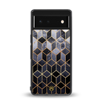 mermaid skin grey edition back phone cover | glass case for google pixel 6