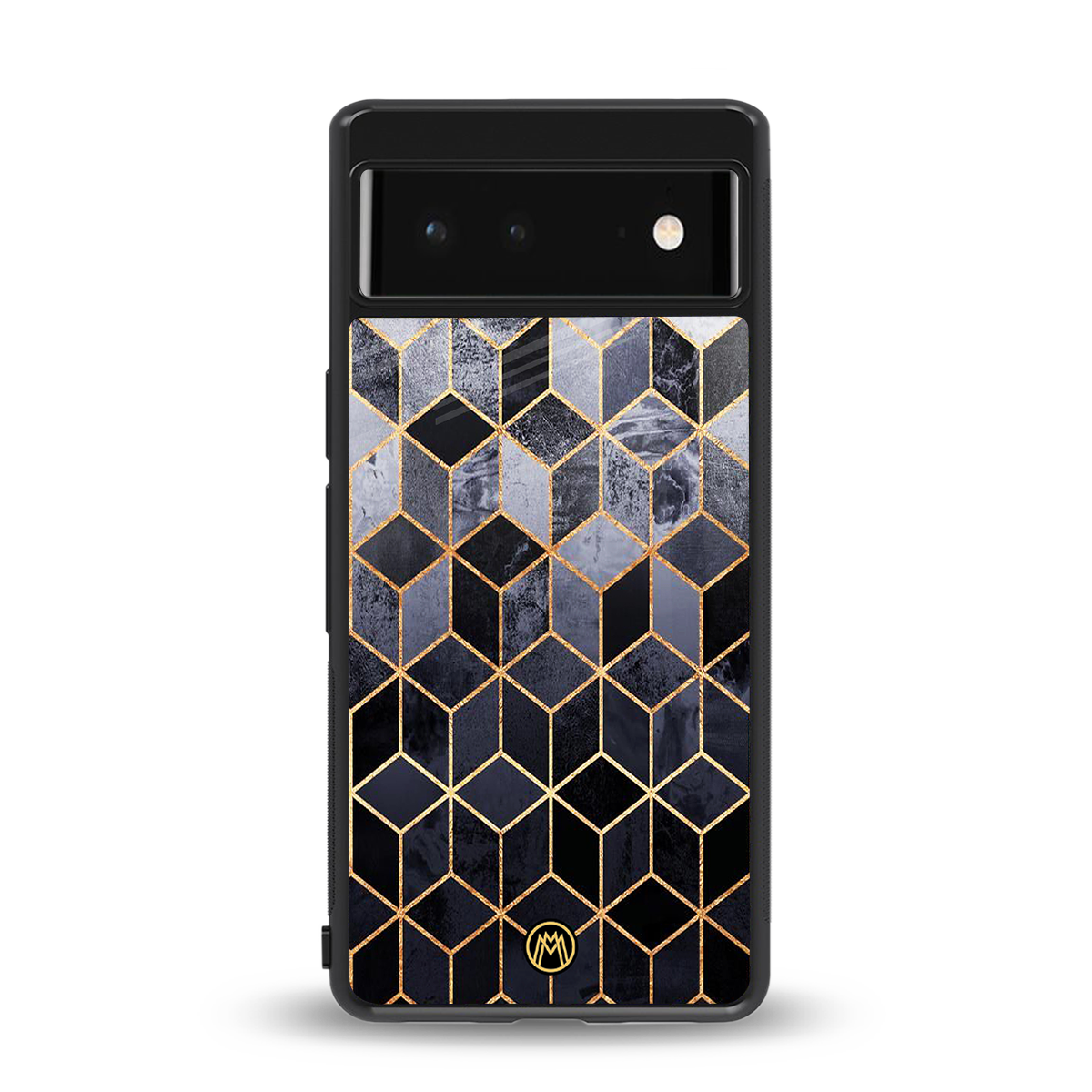 mermaid skin grey edition back phone cover | glass case for google pixel 6