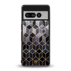 mermaid skin grey edition back phone cover | glass case for google pixel 7 pro