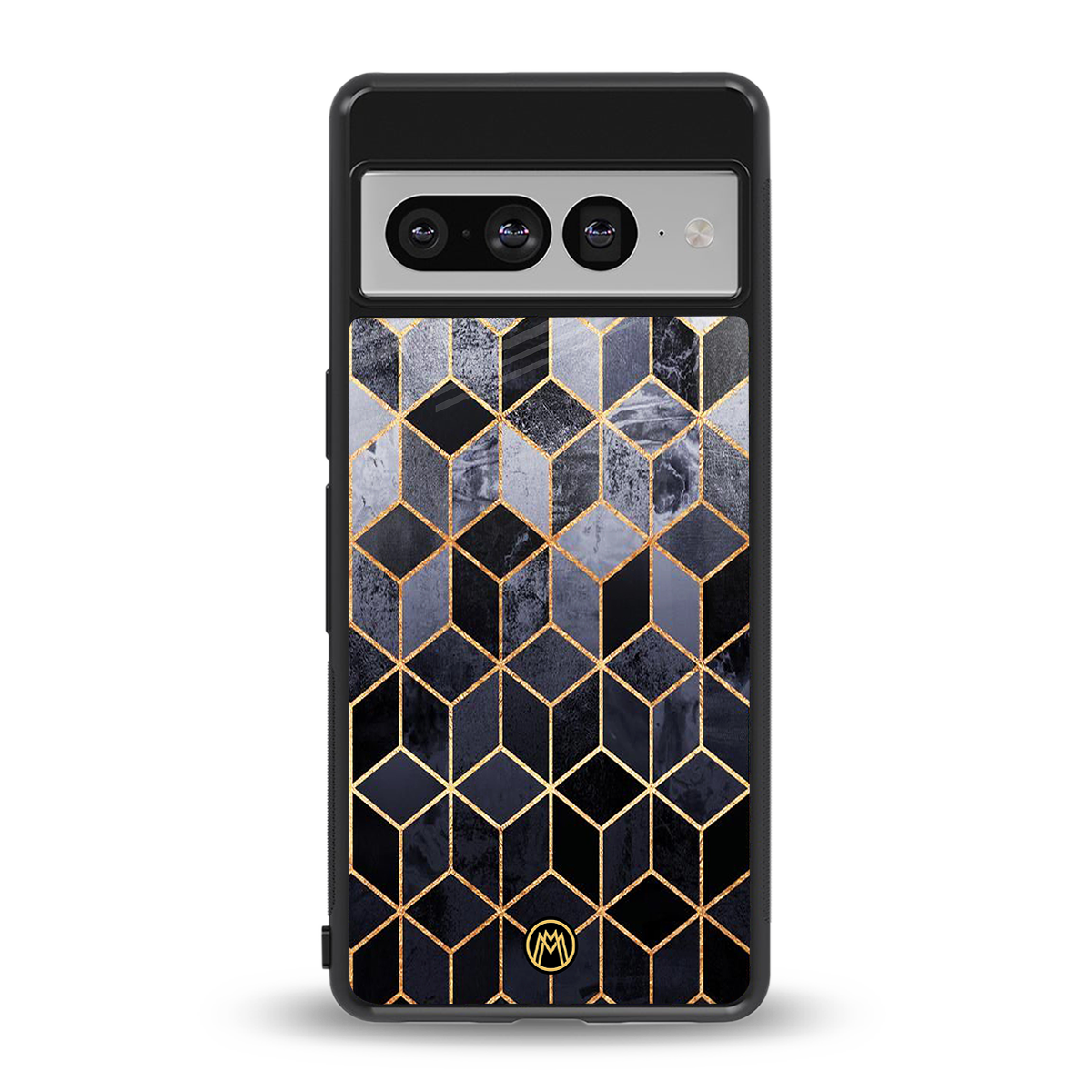 mermaid skin grey edition back phone cover | glass case for google pixel 7 pro