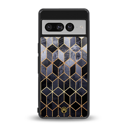 mermaid skin grey edition back phone cover | glass case for google pixel 7 pro
