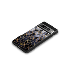 mermaid skin grey edition back phone cover | glass case for google pixel 7 pro