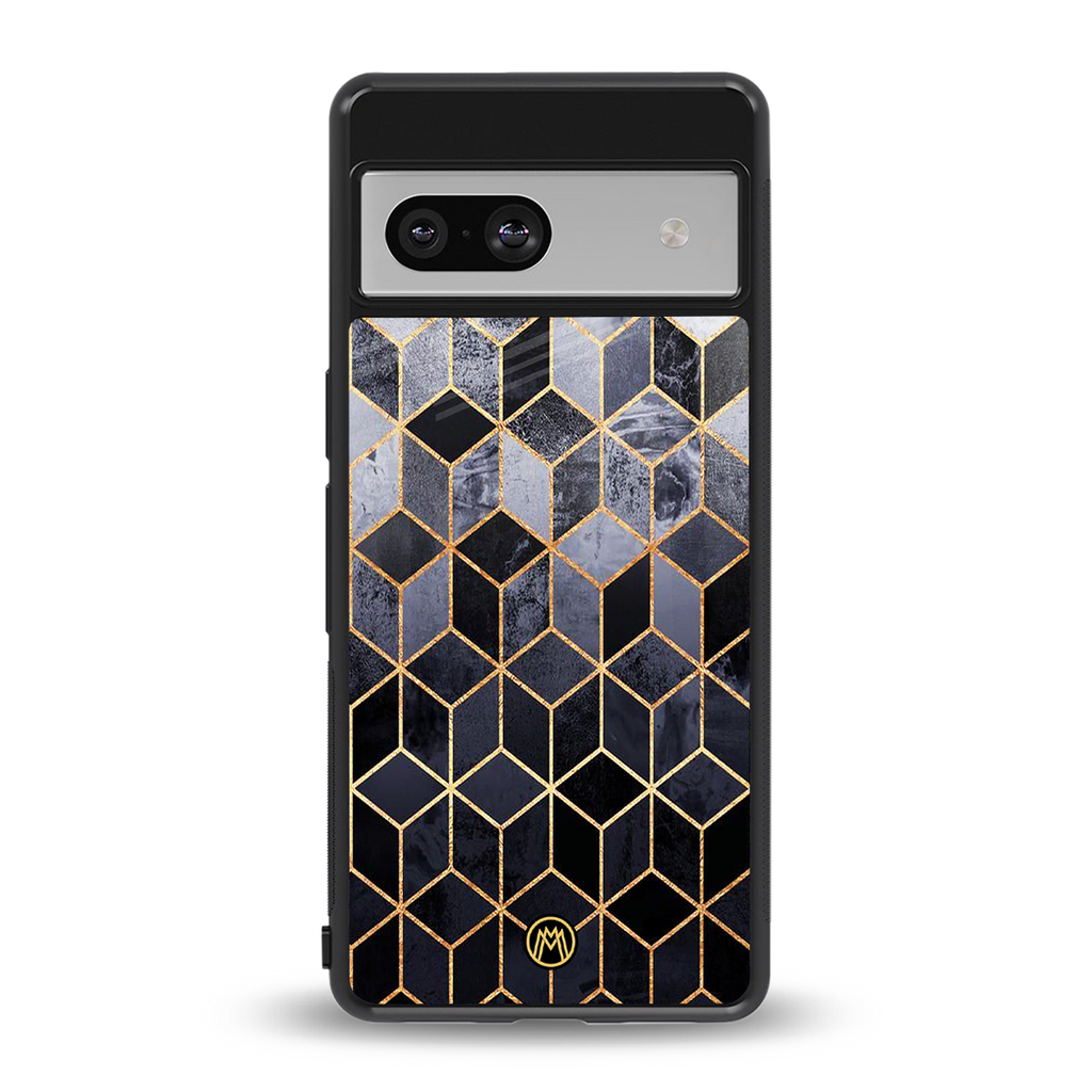 mermaid skin grey edition back phone cover | glass case for Google Pixel 7