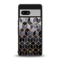 mermaid skin grey edition back phone cover | glass case for Google Pixel 7