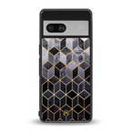 mermaid skin grey edition back phone cover | glass case for Google Pixel 7