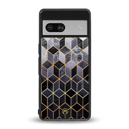 mermaid skin grey edition back phone cover | glass case for Google Pixel 7