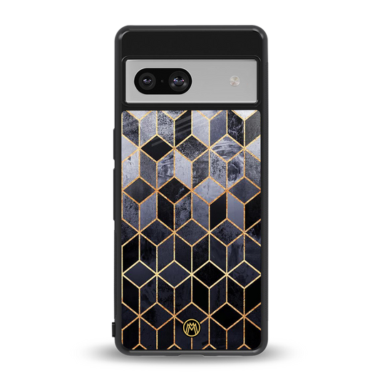 mermaid skin grey edition back phone cover | glass case for Google Pixel 7